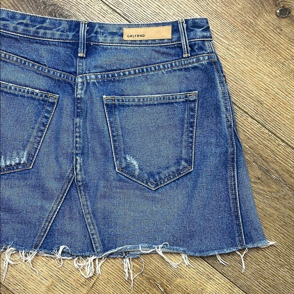 GRLFRND Eva Denim Mini Skirt Size 27